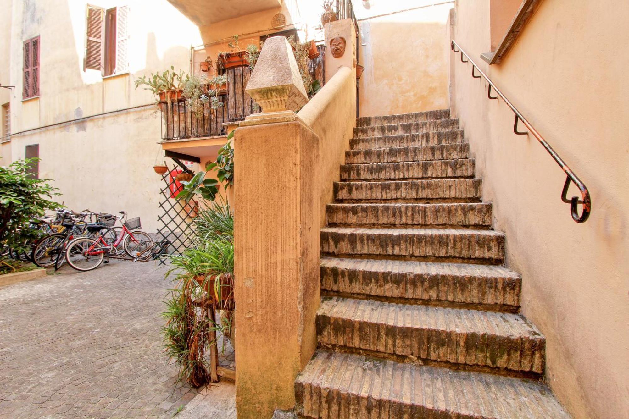 Campo De Fiori - Loft In Originario Anfiteatro Romano Екстериор снимка