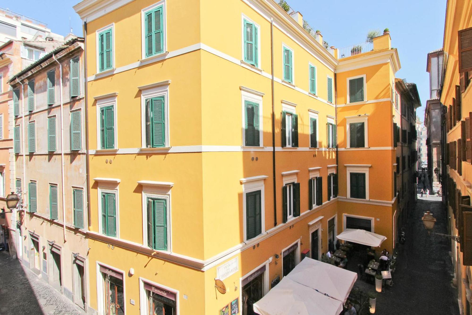 Campo De Fiori - Loft In Originario Anfiteatro Romano Екстериор снимка